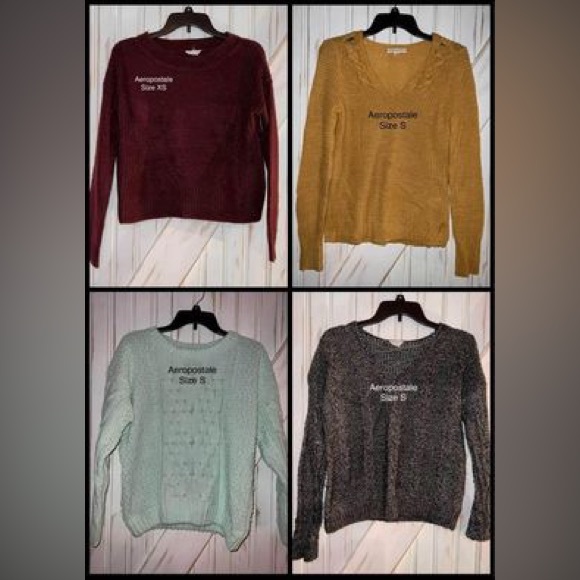 18 Juniors/ young woman’s style sweaters size XS & S - Picture 2 of 6